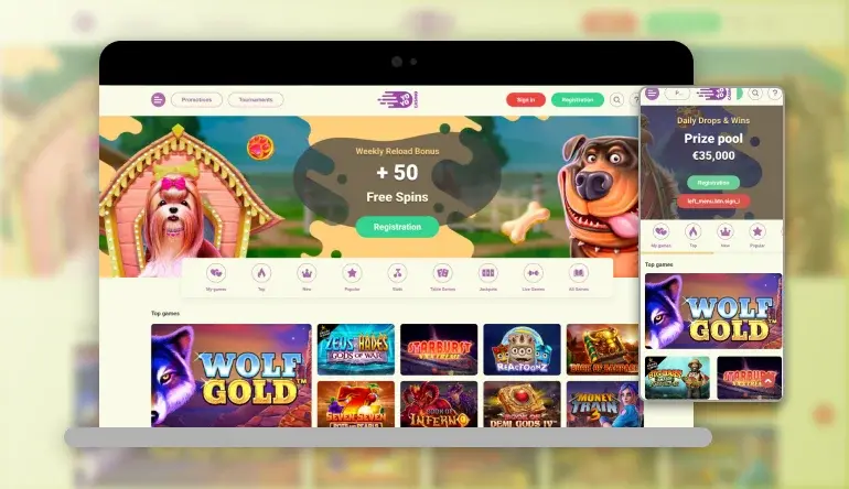 YoYo Casino screenshot